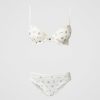 TWINSET Reggiseno Push-Up E Brasiliana In Tulle Bianco Hot