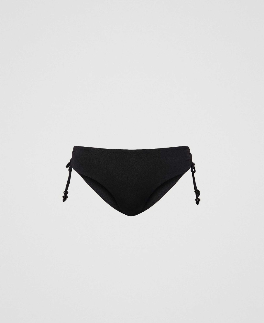 TWINSET Slip Da Bagno Con Coulisse Nero Clearance