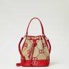 TWINSET Borsa Secchiello 'Palermo' Con Ricamo Oval T Rosso Online