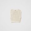 TWINSET Maglia Effetto Rete Con Paillettes Grigio Online