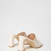 TWINSET Sandali Mules In Pelle Scamosciata Beige New