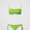 TWINSET Fascia Da Bagno E Brasiliana Con Ricamo Verde Wholesale