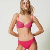 TWINSET Brasiliana Da Bagno Con Oval T Fucsia Clearance