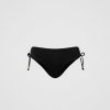 TWINSET Slip Da Bagno Con Coulisse E Strass Nero Hot