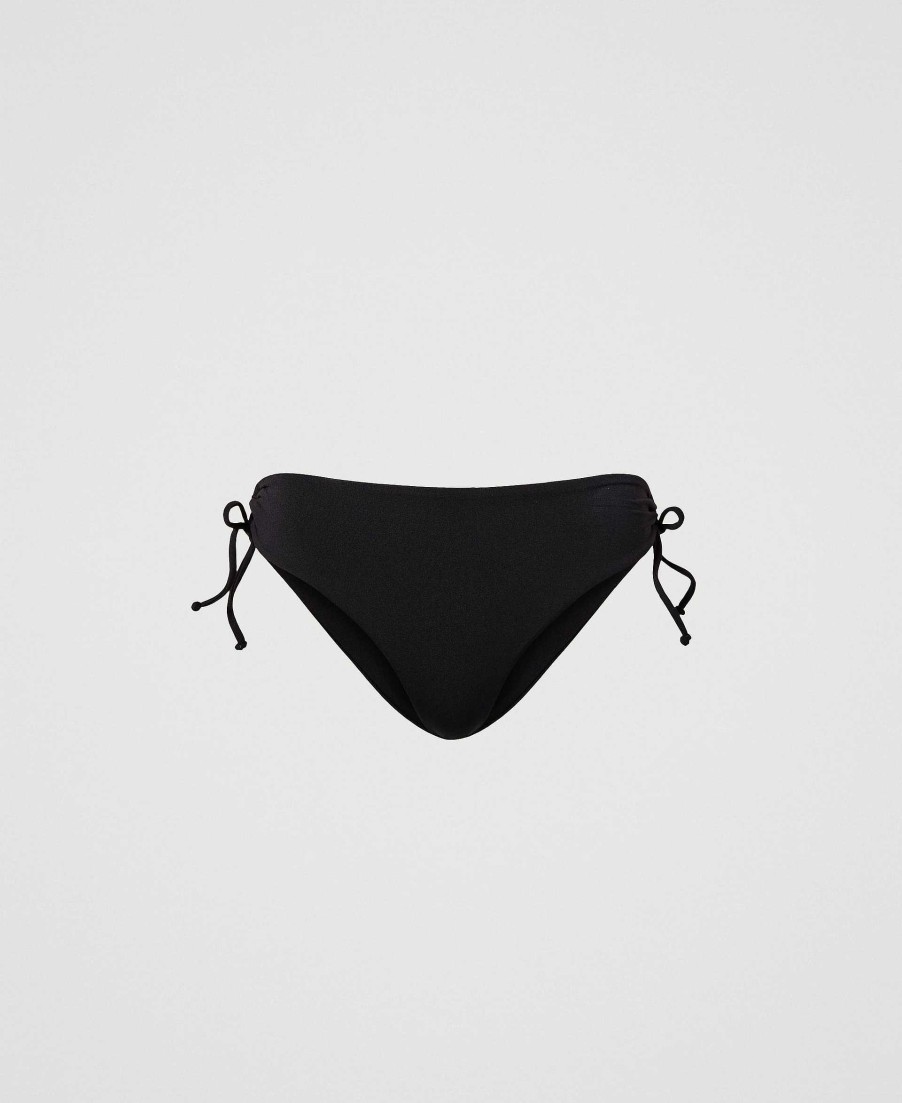 TWINSET Slip Da Bagno Con Coulisse Nero Online