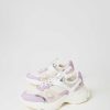 TWINSET Sneakers Running In Pelle Con Inserti Viola New