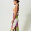 TWINSET Abito Longuette Sottoveste A Stampa Tie-Dye Fantasia Wholesale