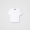 TWINSET T-Shirt Regular Con Fiocchetti Bianco Online